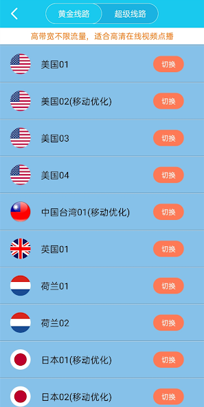 加速器旋风破解版android下载效果预览图